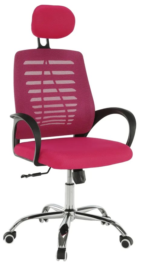 Irodai szék, rózsaszín, ELMAS