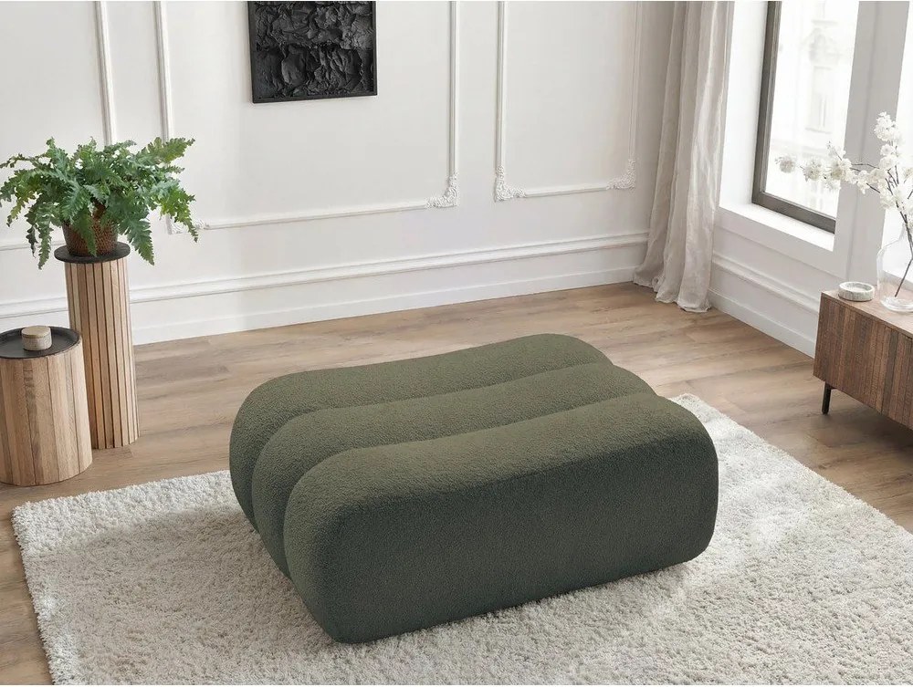 Zöld buklé lábtartó Azra – Bobochic Paris