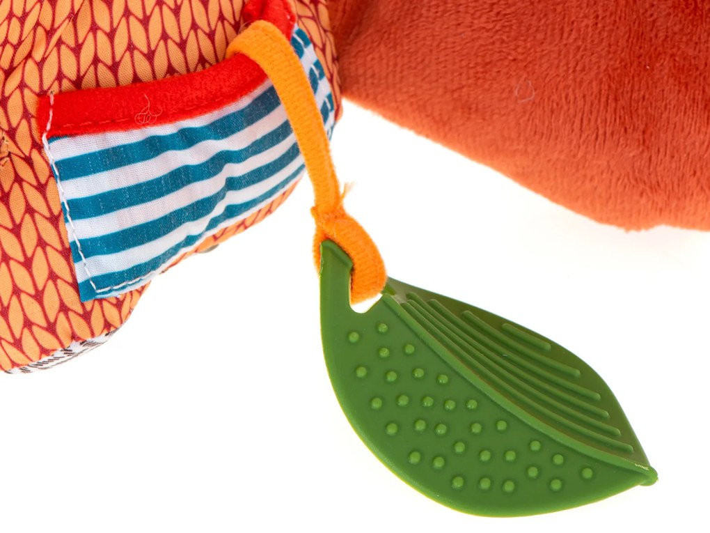 KIK Plüss róka csörgővel, KX6527