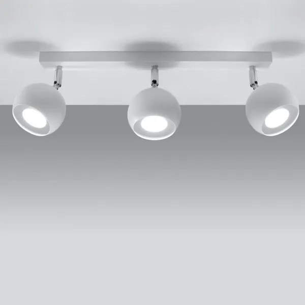 Sollux SL.0439 - Mennyezeti spotlámpa OCULARE 3xGU10/10W/230V