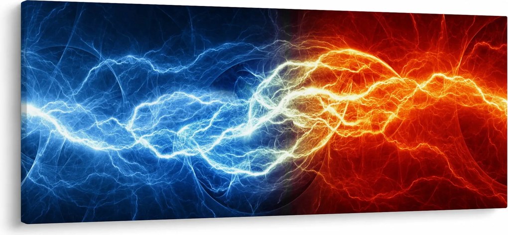 Az elektromos feszültség képe (120x50 cm)