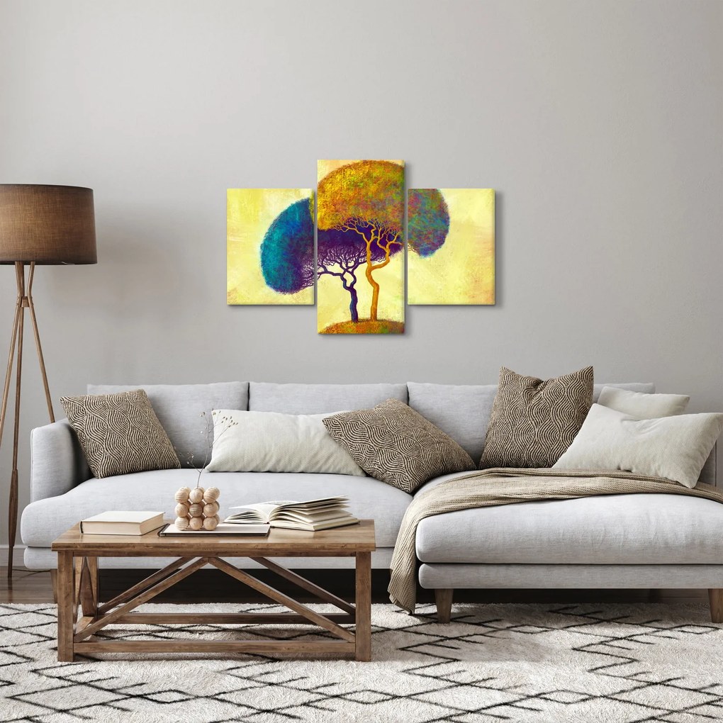 Kép - Fák a hegyen (90x60 cm)
