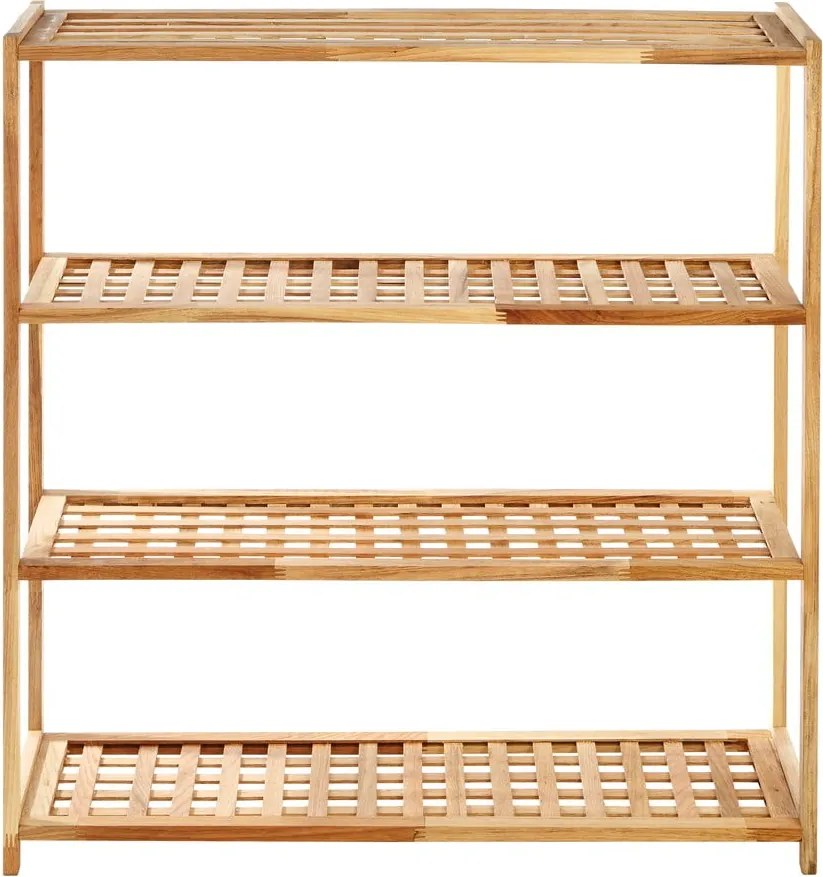 Natúr színű diófa cipőtartó – Premier Housewares