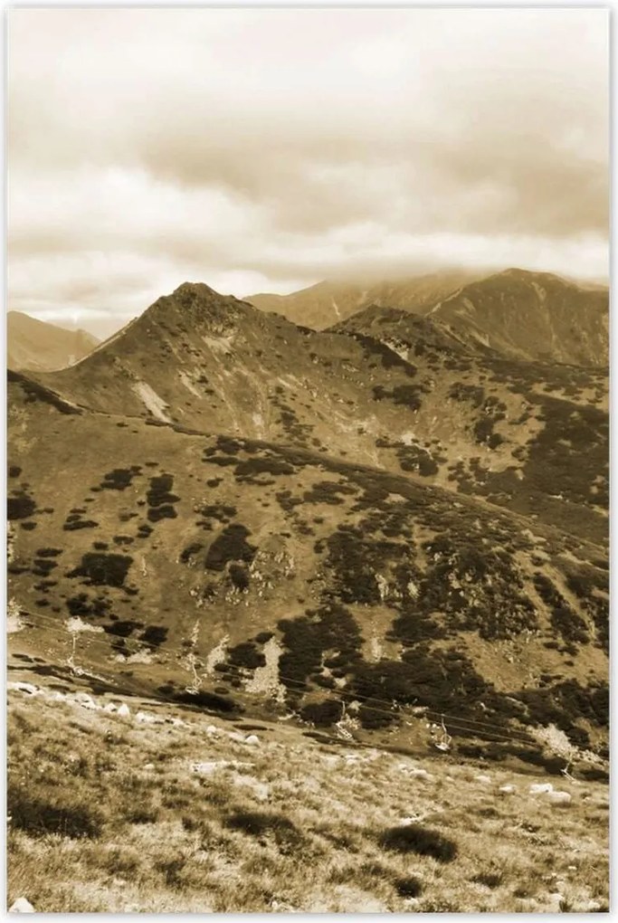 Poszterek 60x90 Tátra Lengyel hegyek Kilátás