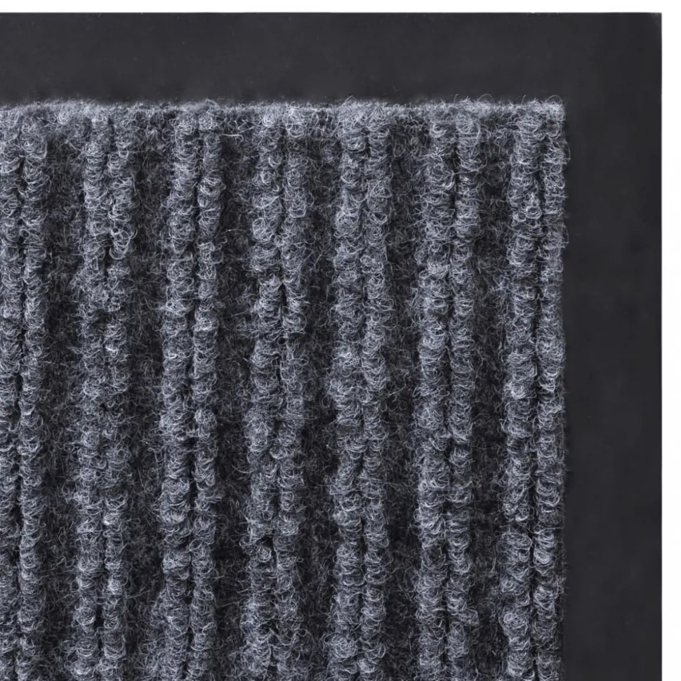 szürke PVC lábtörlő 90 x 60 cm