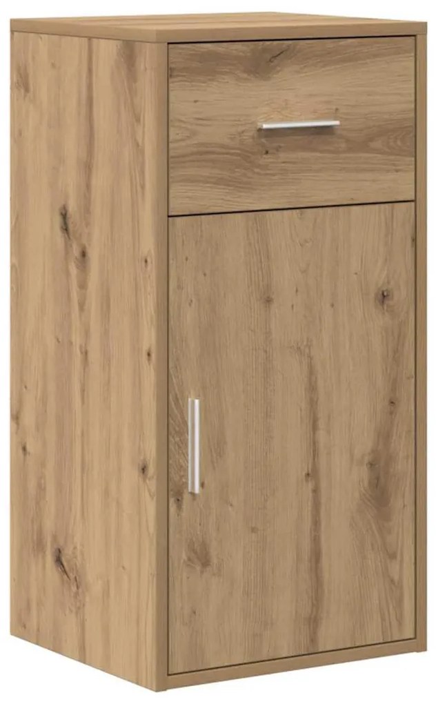 Sarokíróasztal fiókkal kézműves tölgy 102 x 50 x 75 cm Faanyag