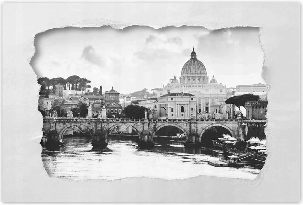 Poszterek 60x40 Róma Vatikán panoráma