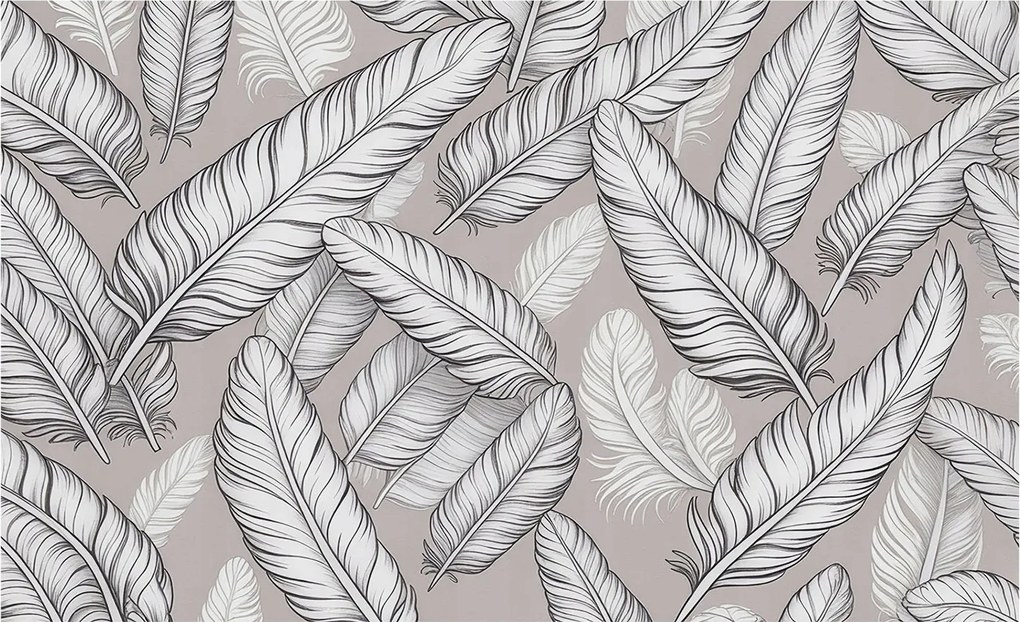 Flizelin tapéta Flizelin fali prémium finom tollak 416x254