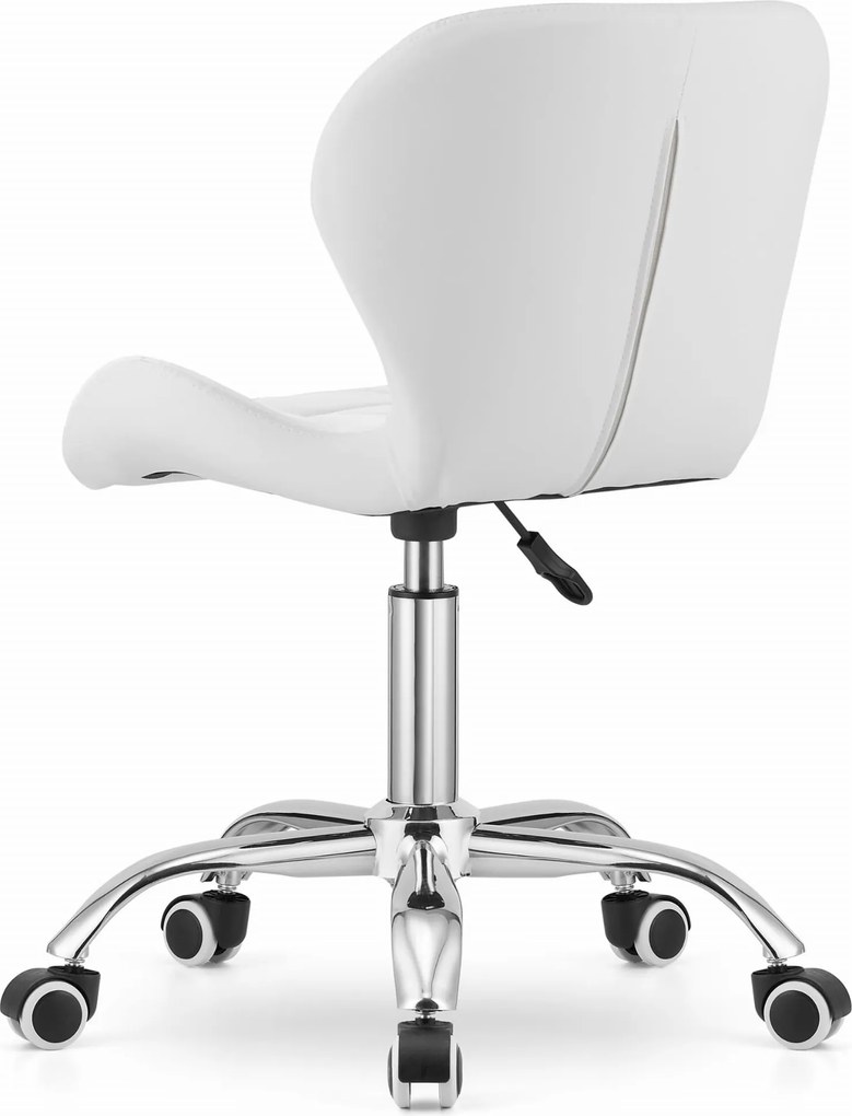 AKCIÓ Fehér irodai szék AVOLA műbőrből II. osztály