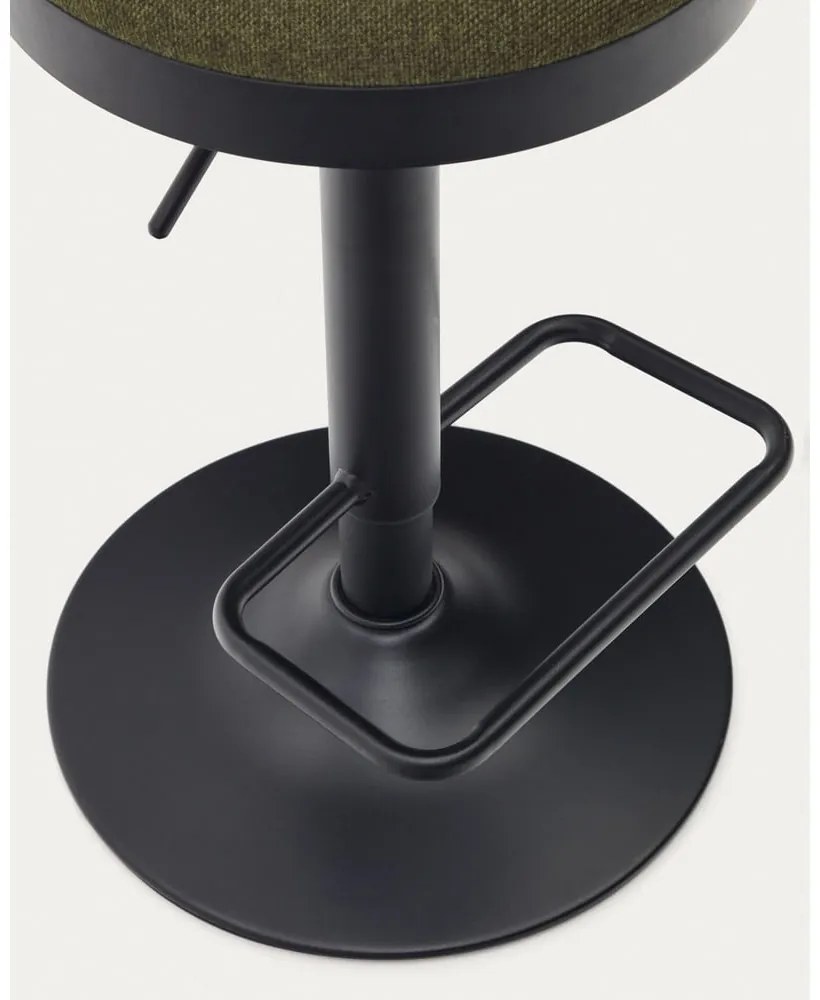 Sötétzöld bárszék szett 2 db-os 58 cm Zaib – Kave Home