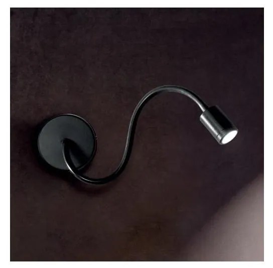 Ideal Lux - FOCUS LED/4W/230V CRI 90 fekete flexibilis lámpa