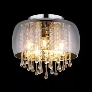 Mennyezeti Lámpa Füst KALLA GLOBO-15809D