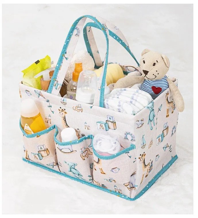 Textil játéktároló – Mioli Decor