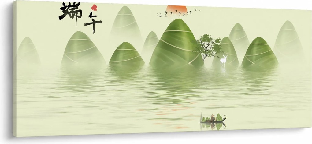 Kép - Zöld-hegyi völgy (120x50 cm)