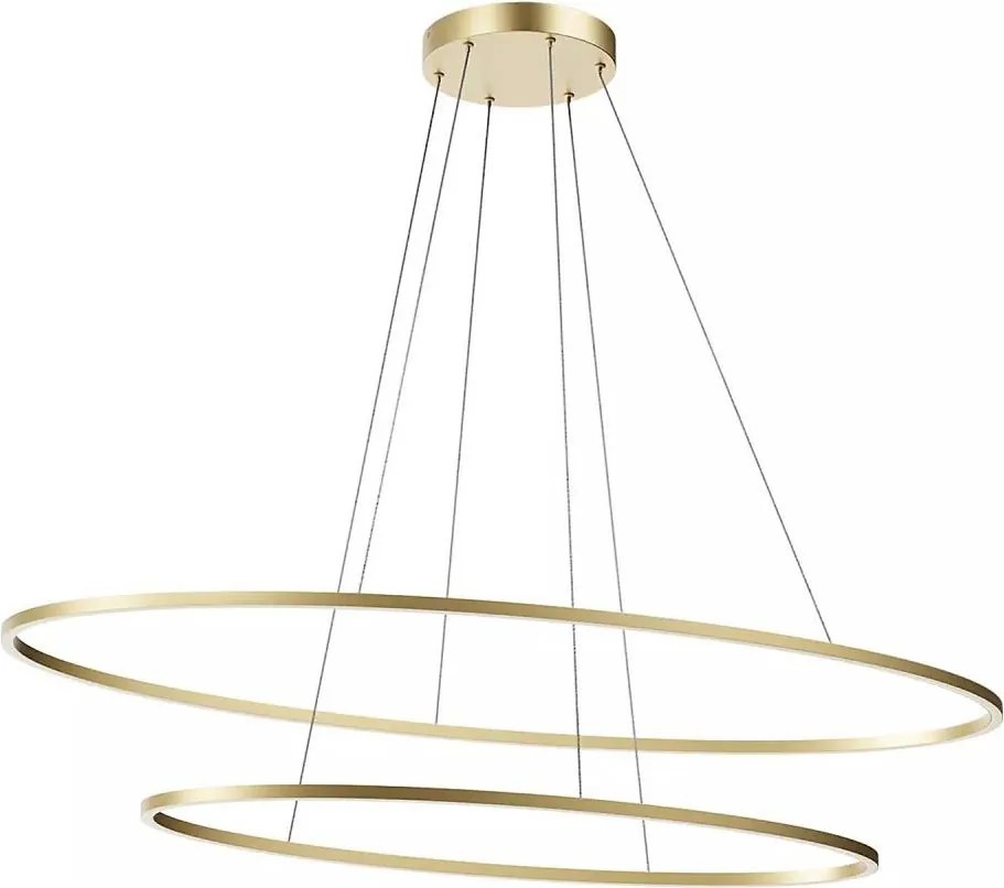 Redo 01-3300 - LED dimmelhető kábelre függesztett csillár LEO LED/115W/230V bronz