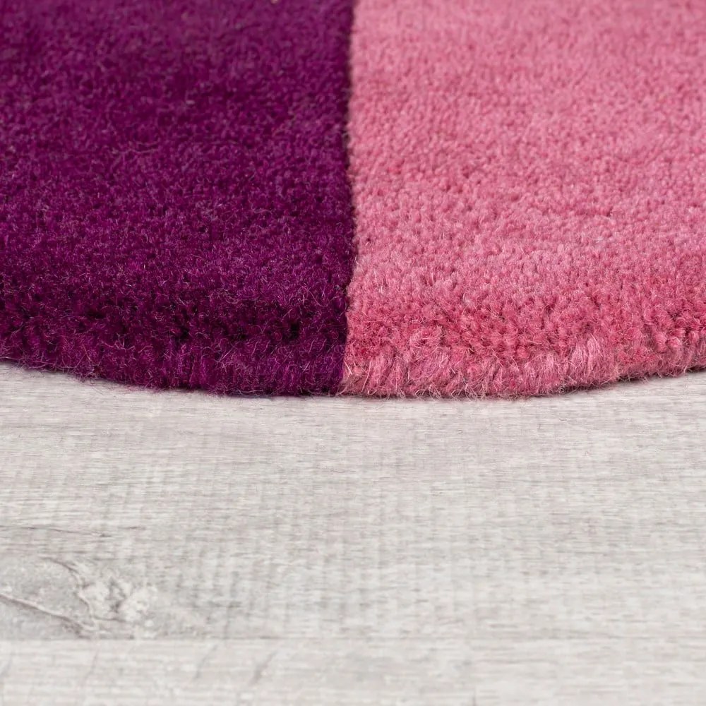 Bézs kézi szövésű gyapjú szőnyeg 160x230 cm Mia Textured Scallop – Flair Rugs