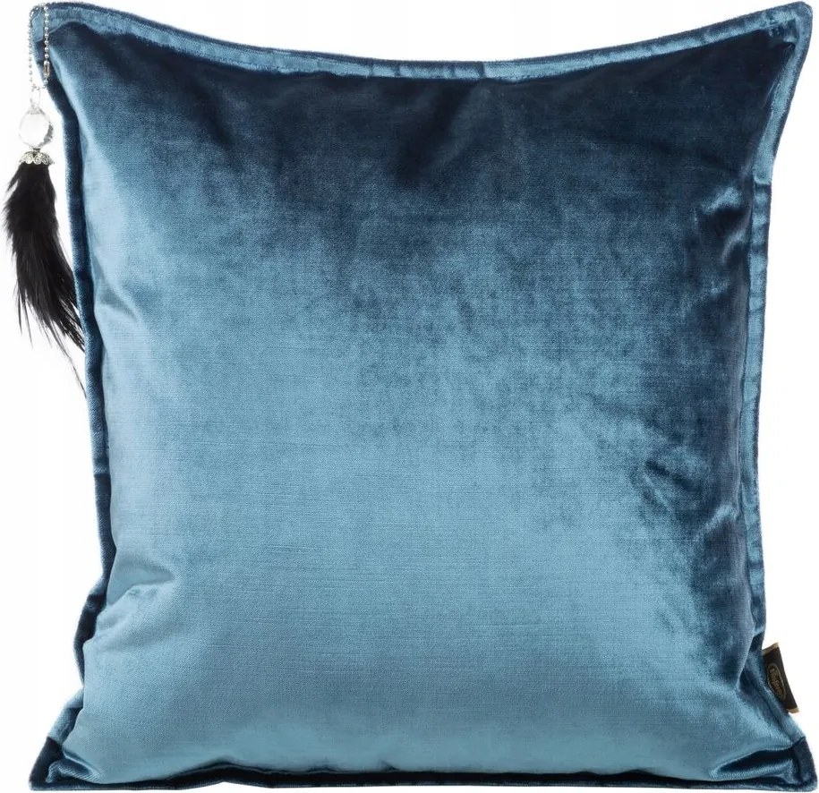 Dekoratív párnahuzat ROYAL-5 45x45 Eurofirany kék