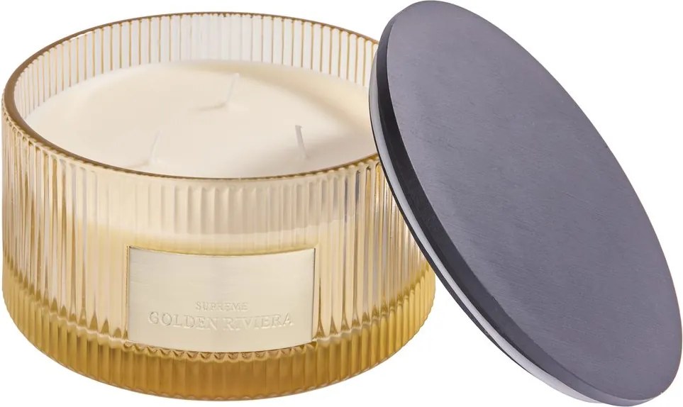 SUPREME szójaviasz illatgyertya Golden Riviera 635 g