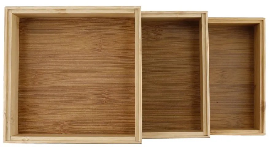 Bambusz fiókrendező szett 3 db-os Copco - Kitchen Craft