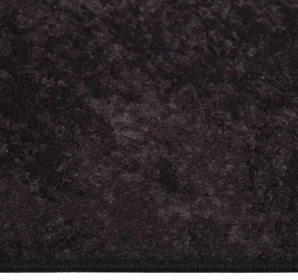antracitszürke mosható csúszásgátló szőnyeg 400 x 300 cm