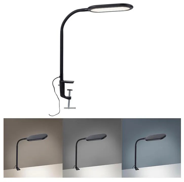 Leuchten Direkt 14404-18-LED Dimmelhető asztali lámpa csipesszel KELLY LED/7W/230V