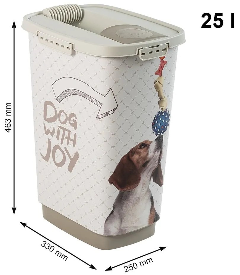 Eledeltartó doboz 25 l Cody – Rotho