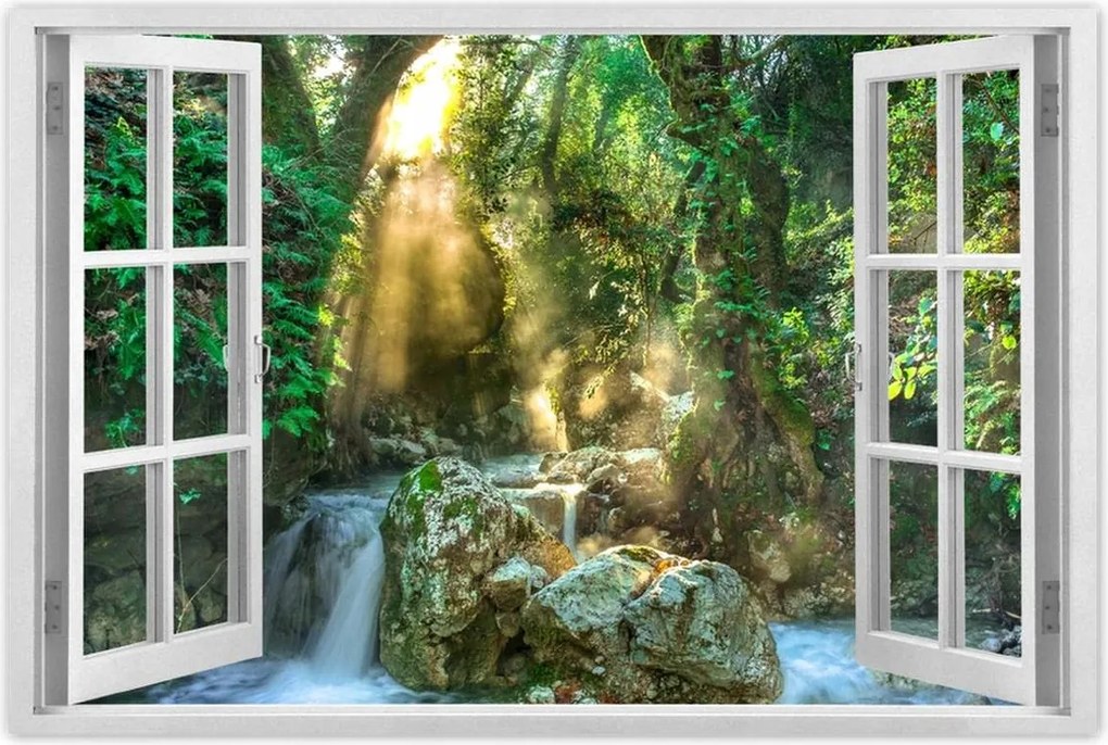 Poszterek 60x40 Vízesés Tájkép