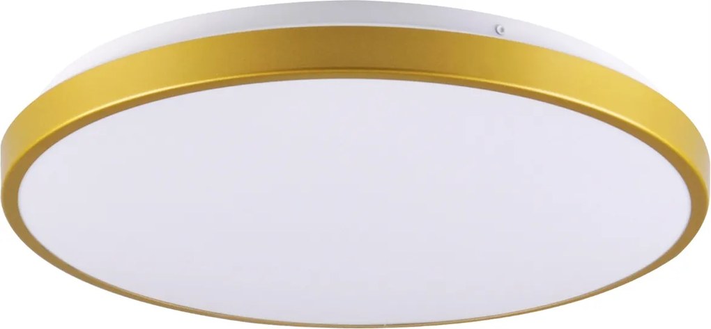 Mennyezeti lámpa Led Plafon Lámpatest Panel 24W 2500lm 4000K 40cm Arany Kern