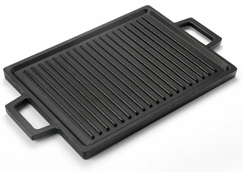 LAVA Metal Kétoldalas öntöttvas grilllap, 22 x 30cm