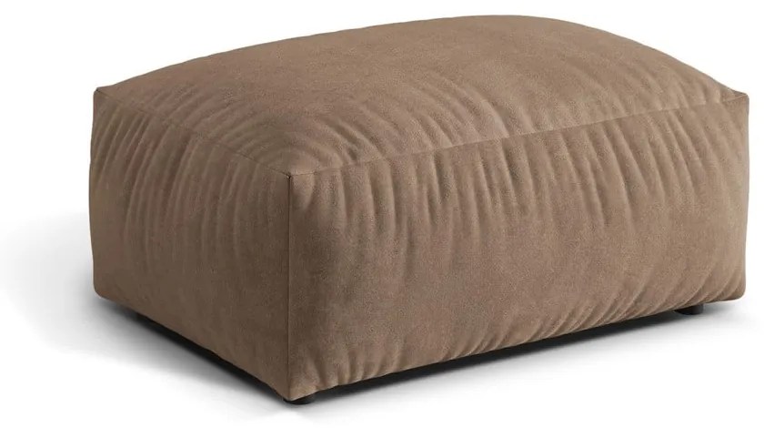 Világosbarna bársony moduláris lábtartó Martina – Micadoni