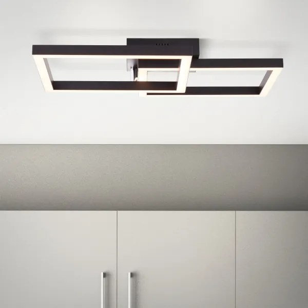Brilliant - LED Dimmelhető mennyezeti lámpa KJORN LED/32W/230V 3000K fekete