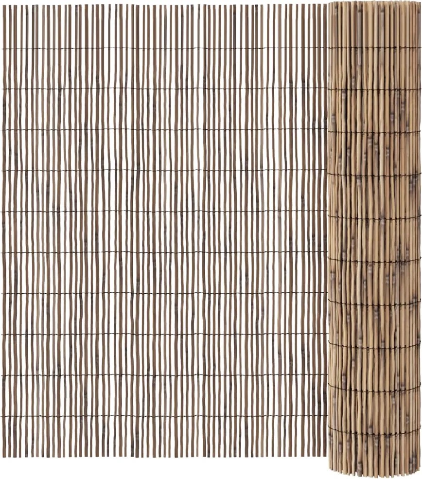 vidaXL kerti nádkerítés 400 x 100 cm