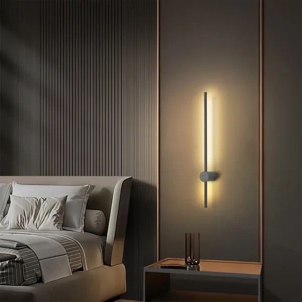 Brilagi - LED kültéri fali lámpatest AURA LED/12W/230V 3000K IP54 antracit