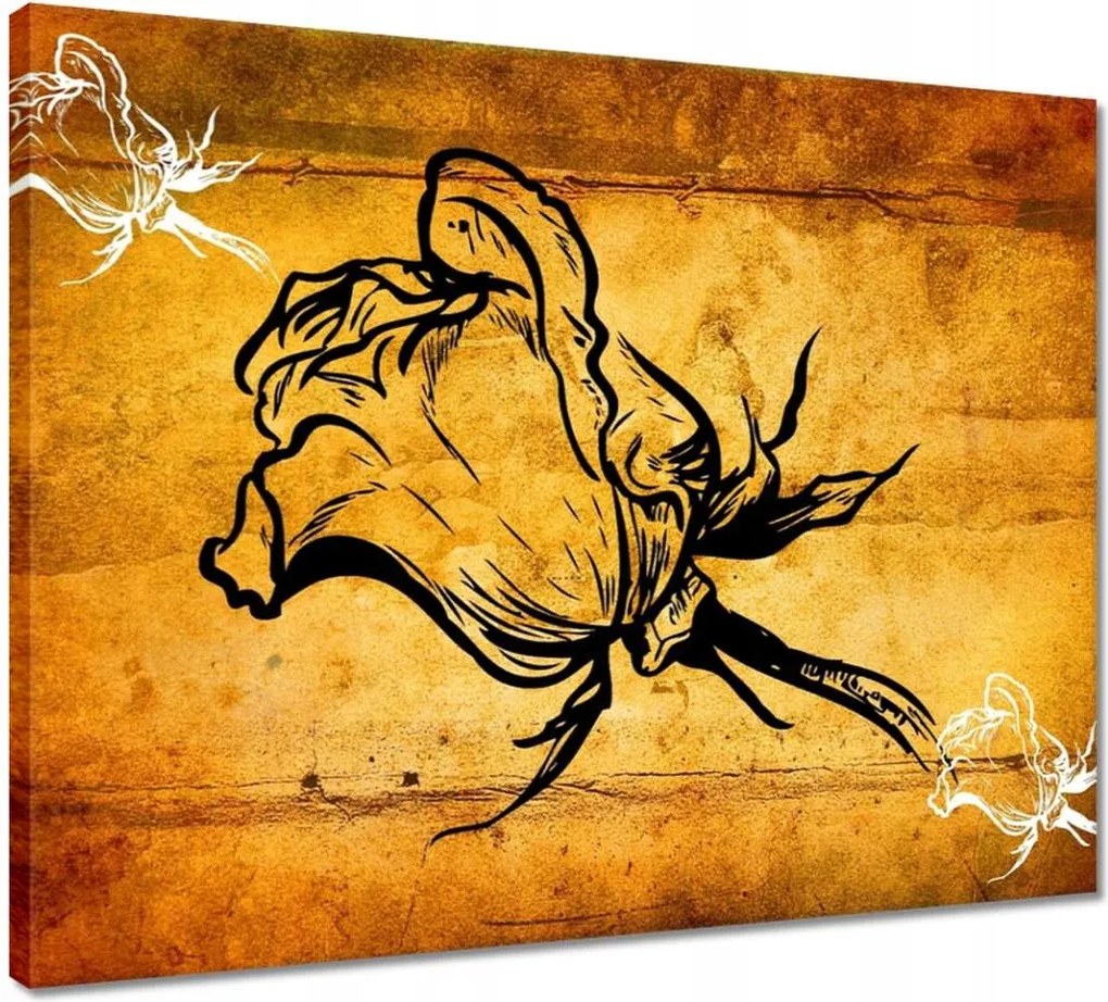 Vászonkép 50x40 Rózsa