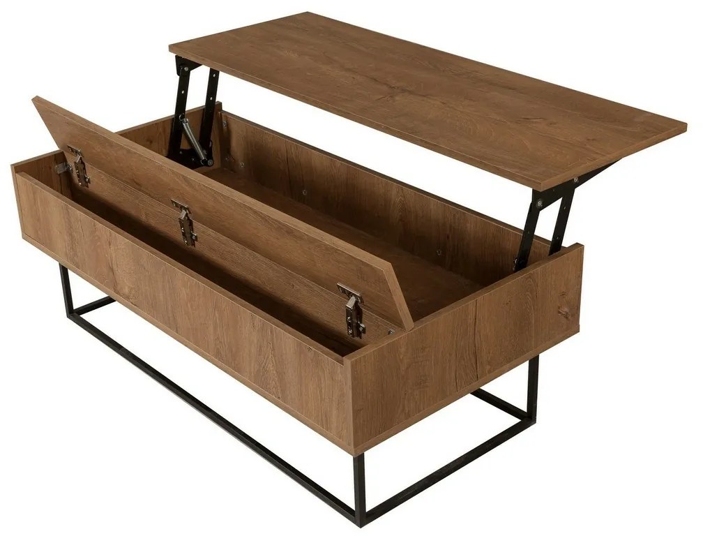 Est Walnut and Black konferenciaasztal
