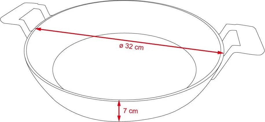 SAMBAL - GRILL FLEX Öntöttvas grill WOK serpenyő a NEVADA és FLORIDA grillekhez