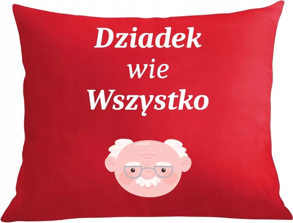Párna párnahuzat Nagypapa napja Nagypapa mindent tud Ajándék