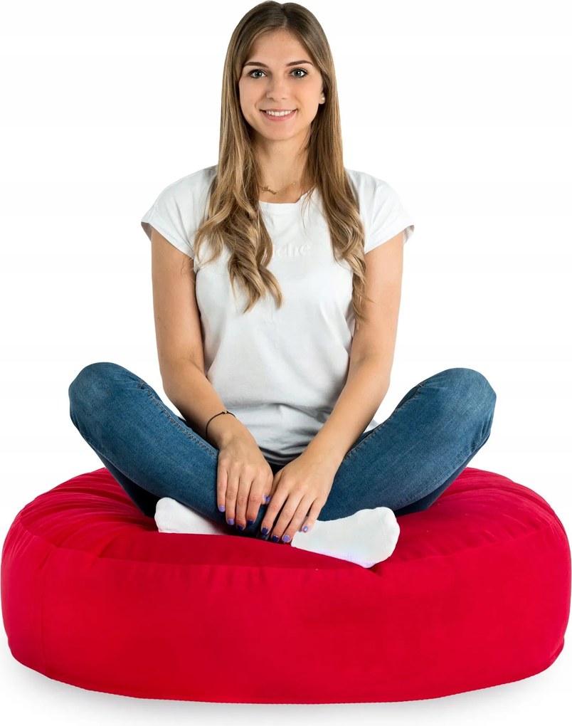 Plüss ülőpárna Pari fotelhez Piros