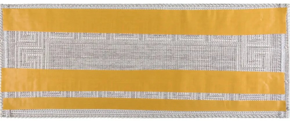 Krémszínű pamut lépcsőszőnyeg szett 16 db-os 25x65 cm Versace Bej – Vitaus