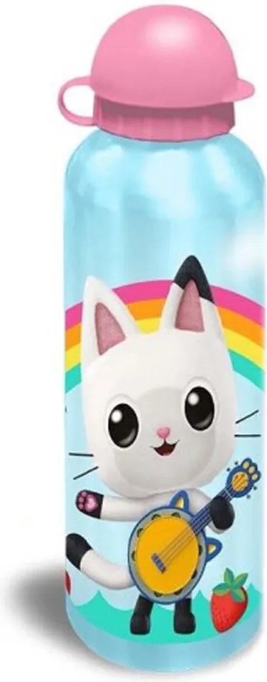 Gabi babaháza Rainbow alumínium kulacs ivókupakkal 500 ml