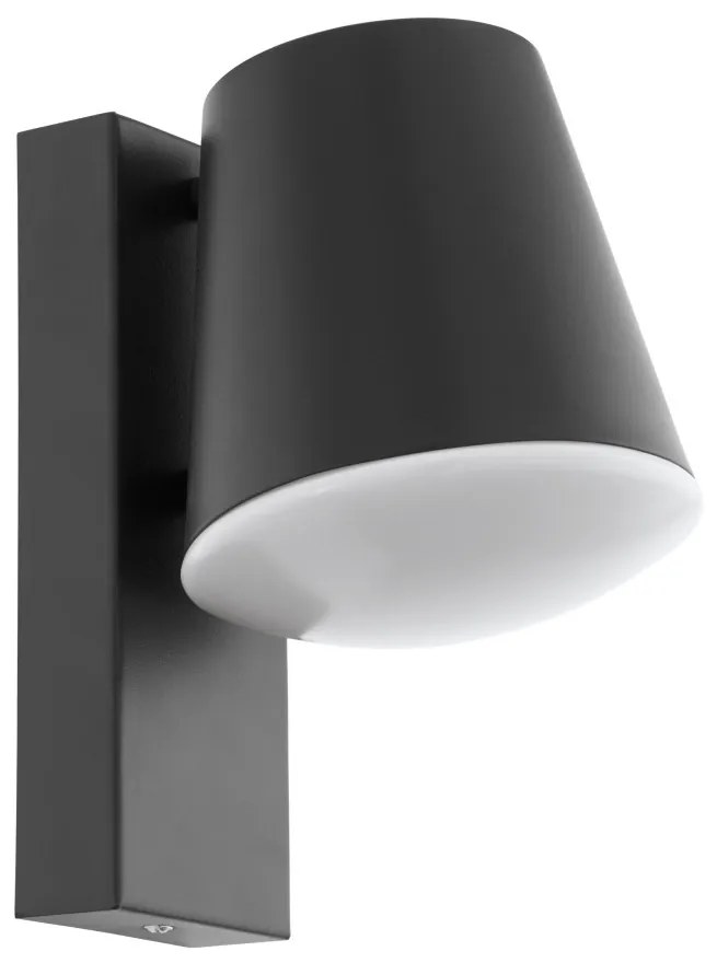 EGLO 97146 CALDIERO Modern Kültéri Fali Lámpa Antracit, Fehér E27 IP44