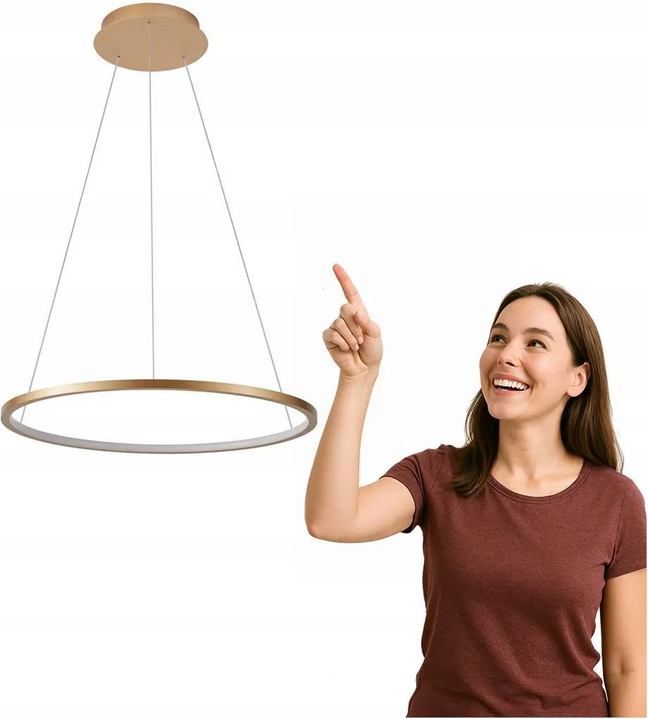 Led függőlámpa 24W Vinola PND-56135B-040RPC-GD-3KS4K Italux