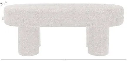 Barna buklé pad Fern – Dutchbone