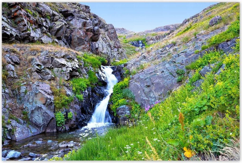 Poszterek 120x80 Vízesés Tájképek