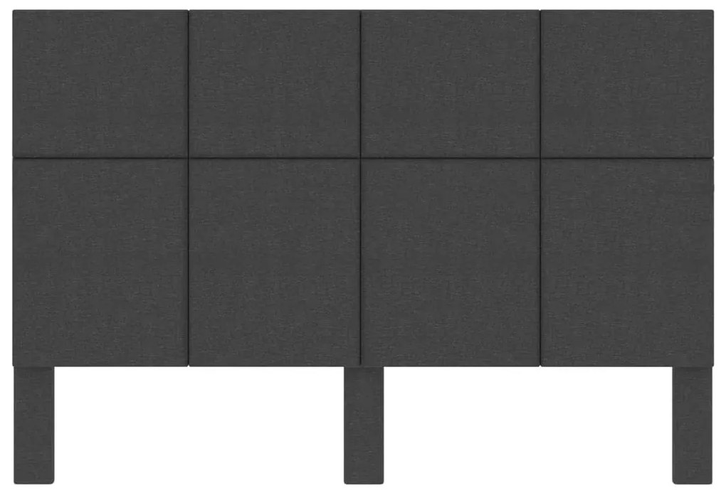 sötétszürke szövet fejvég 180 x 200 cm