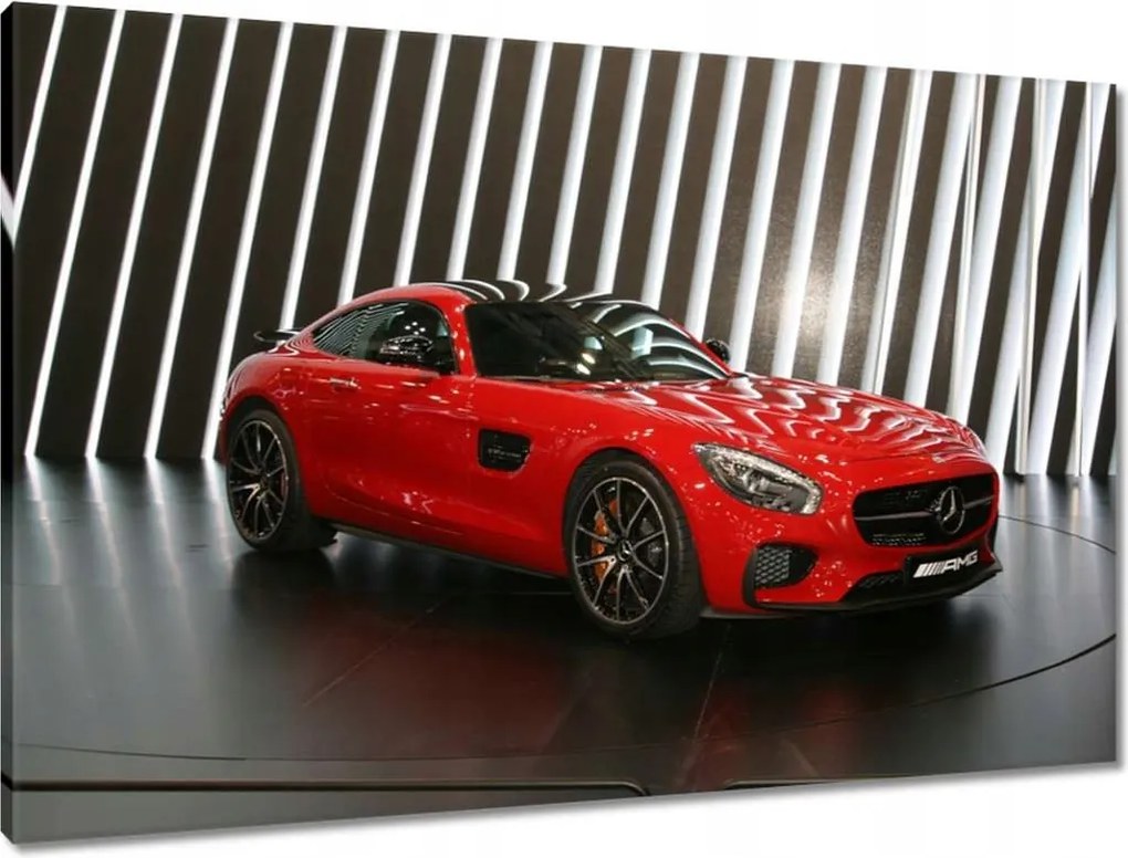 Vászonkép 90x60 Piros Mercedes Amg
