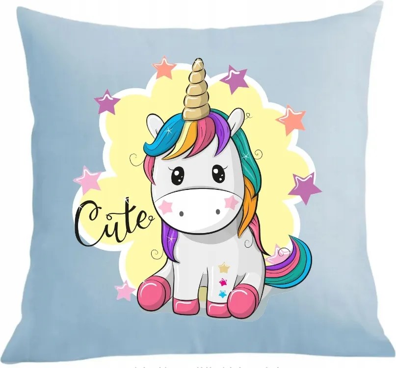Párna párnahuzat Cuki Unicorn