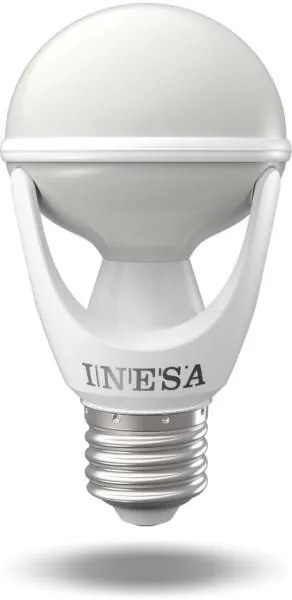 Inesa E27 GLSO 6W 4000K tejfehér DIM G3 600Lm