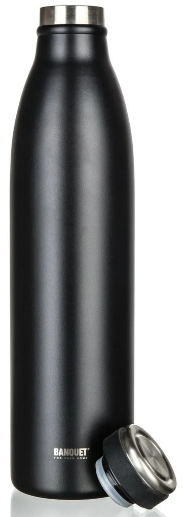 Banquet rozsdamentes termosz SANS 750 ml, fekete