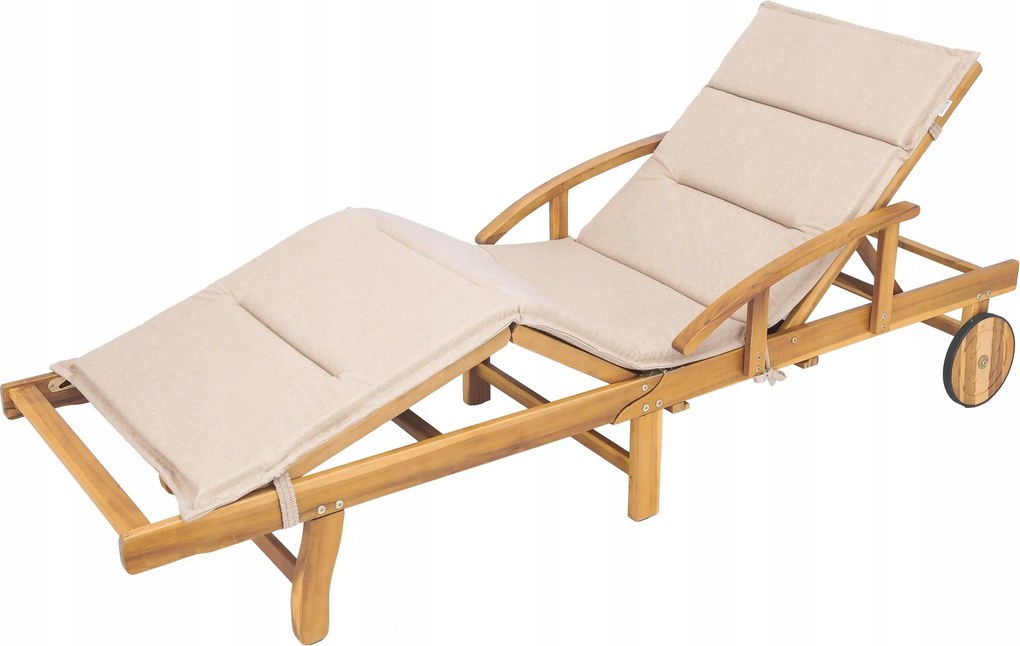 Párna kerti vagy strand napozóágyhoz 185x56 cm